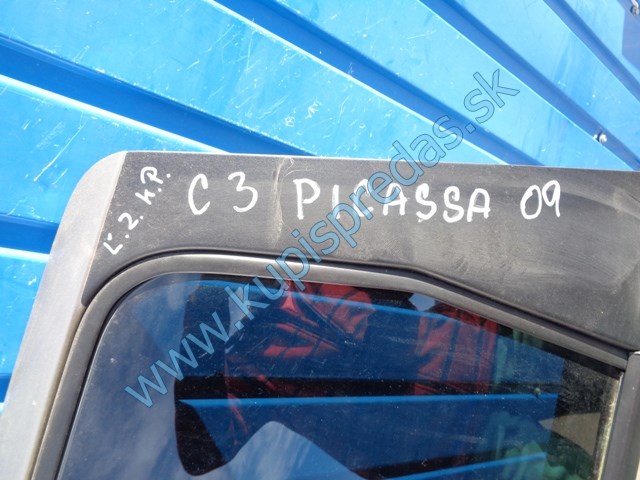 ľavé zadné dvere na citroen c3 picasso, 